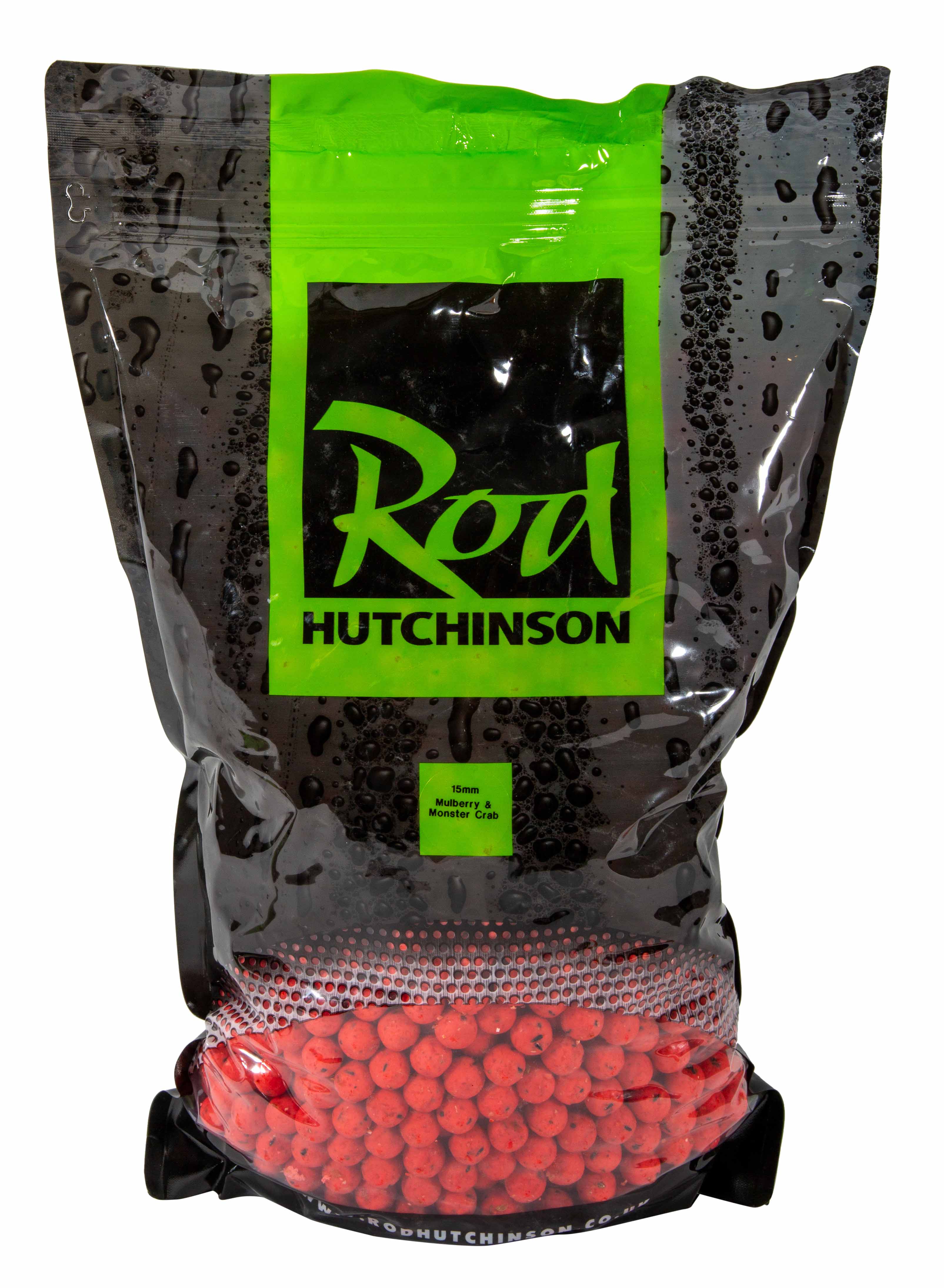 Rod Hutchinson Readymades Mulberry & Monster Crab Boilies 20mm (5kg)