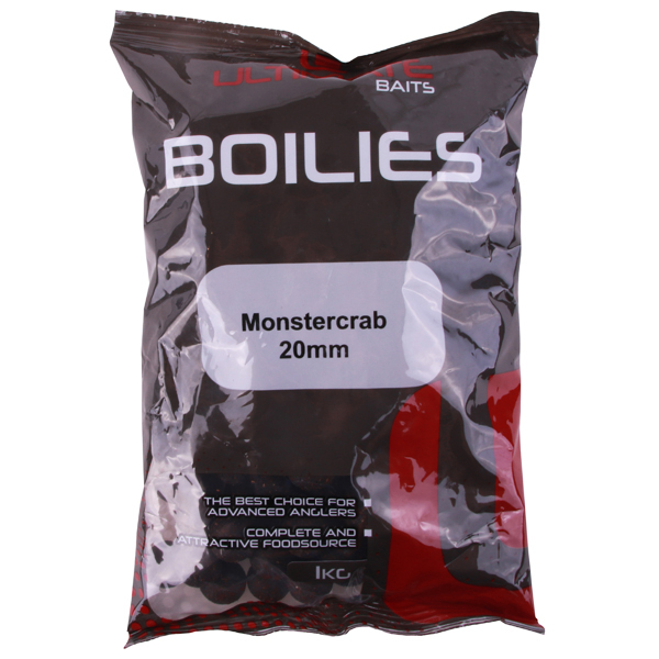 Ultimate Baits Boilies 20mm 1kg - Monstercrab