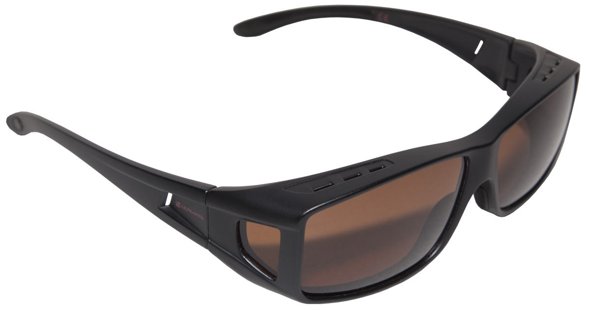 Ultimate Put Over Sunglasses Brown