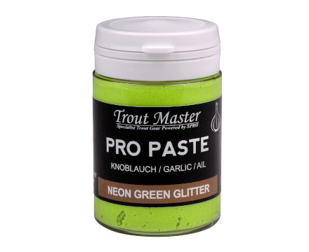 Spro Trout Master Pro Paste Neon Green Glitter (60g)