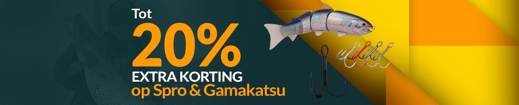 Category Top: Tot 20% Spro en Gamakatsu