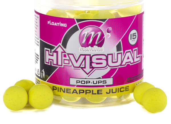 Mainline Hi-Visual Yellow Pop-Ups 'Pineapple Juice' 15mm (250ml)