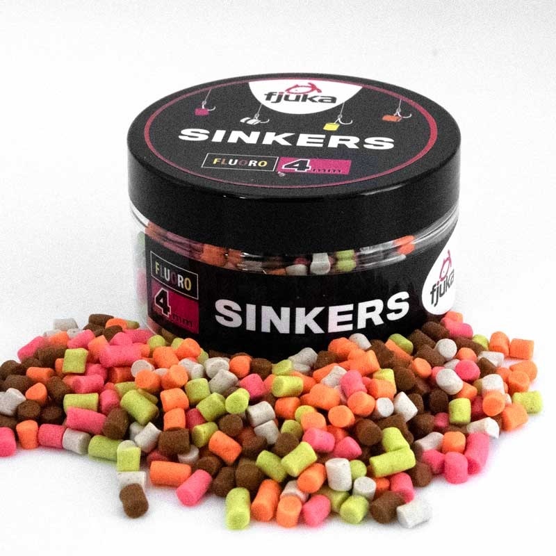 Fjuka Sinkers Mixed Colours 8mm