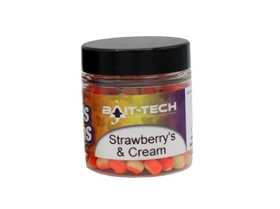 Bait-Tech Duo Colour Criticals Wafter Strawberry Cream 5mm (50ml)