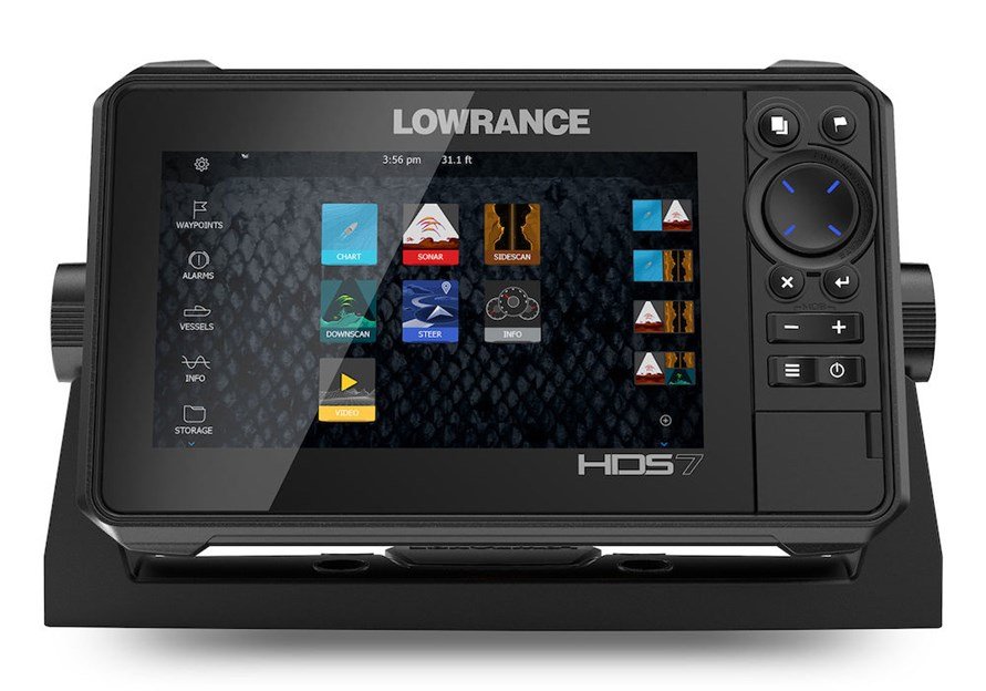 Lowrance HDS-7 LIVE Fishfinder With Active Imaging 3-in-1