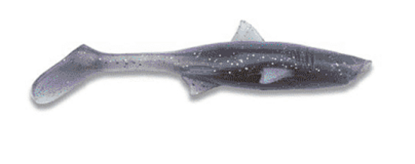Shark Shad Lures Baby Shark 10cm (8 Stuks) - Ash