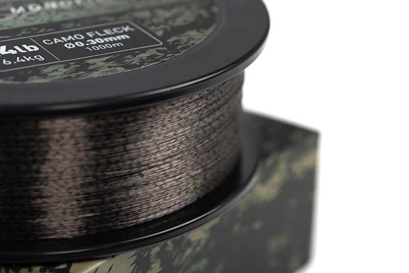 Fox Soft Steel Fleck Camo Mono Karperlijn (1000m)