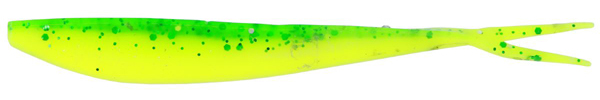 Ultimate Slim V-tail Lemongrass 8,75cm (5 stuks)