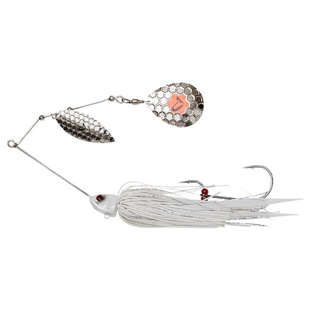 Savage Gear Da'Bush Spinnerbait Sinking White Silver 14cm (21g)