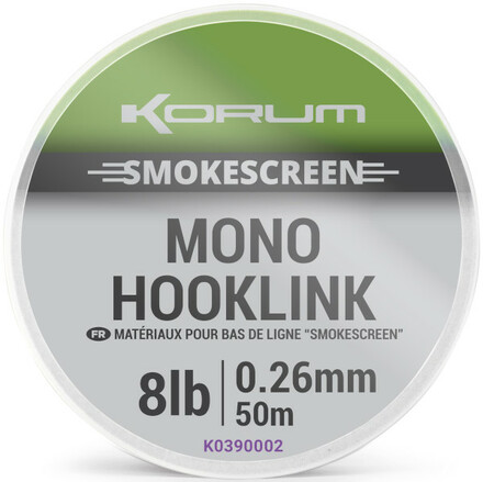 Korum Smokescreen Mono Hooklink