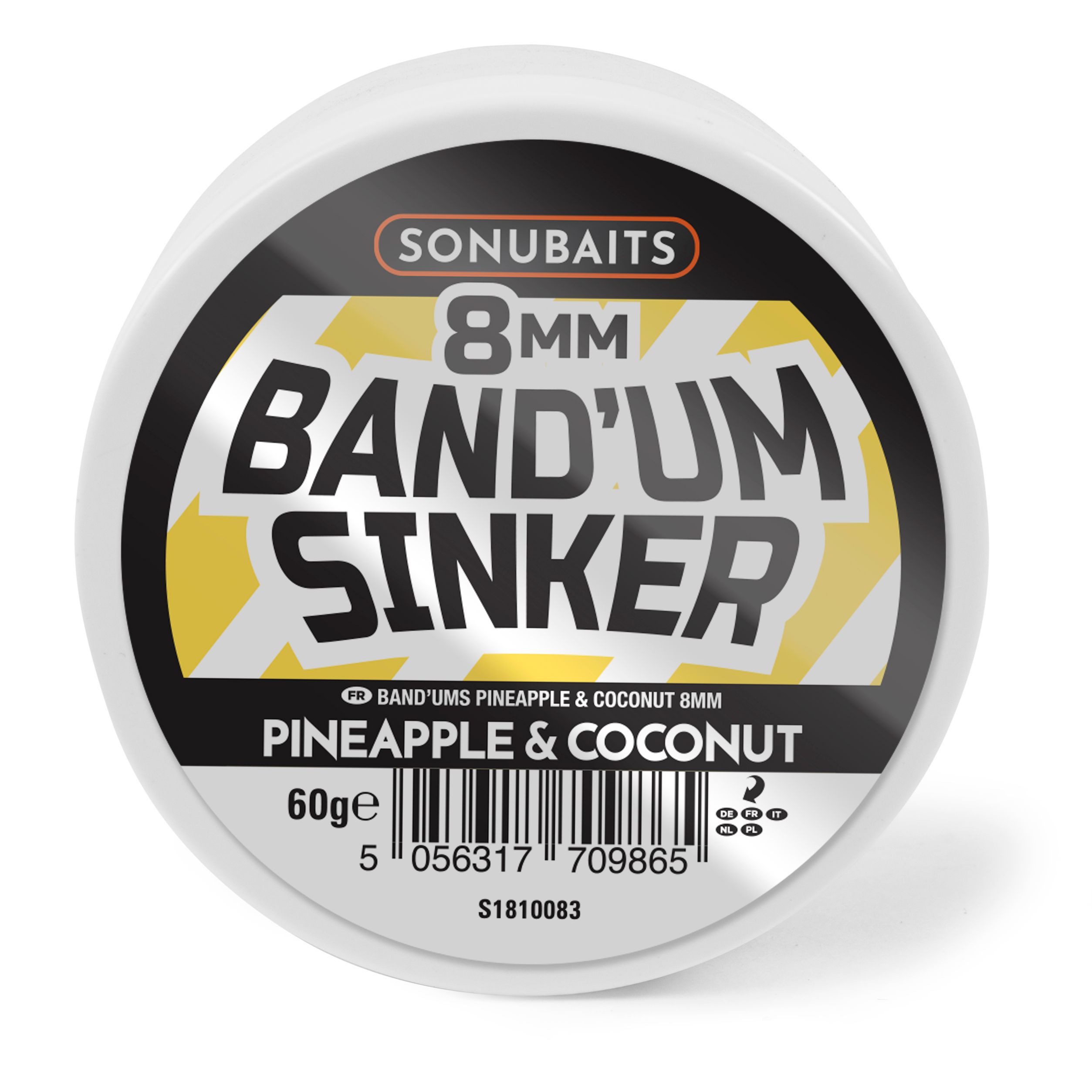 Sonubaits Band'um Sinker Witvis Boilies Pineapple & Coconut 8mm