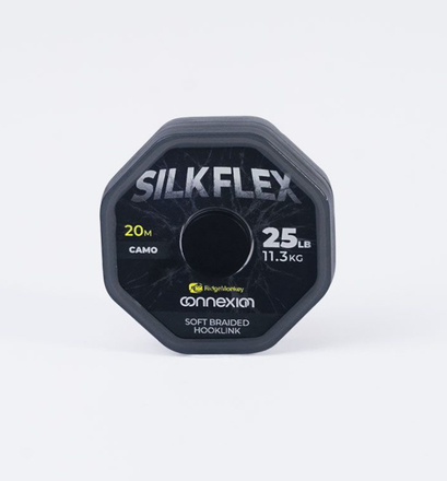 Ridgemonkey Connexion SilkFlex Camo Soft Braid 25lb (20m)