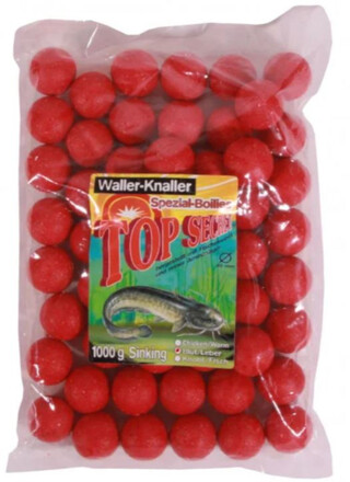 Top Secret Waller Boilies 'Blood/Liver' 30mm (1kg)