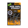 Fox Edges Wide Gape Straight Hooks - Fox Edges Wide Gape Straight Hooks Size 8 Micro Barbed