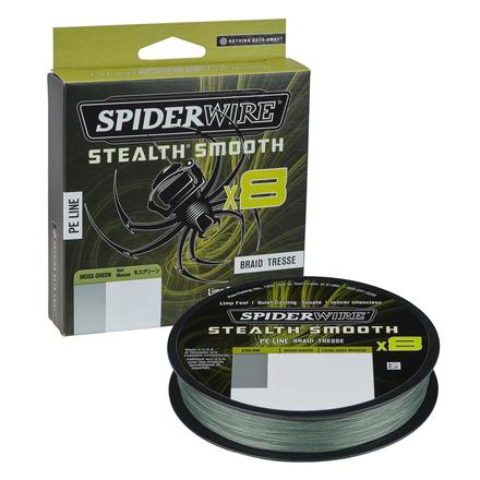 Spiderwire Stealth Smooth 8 Moss Green Gevlochten Lijn (300m)
