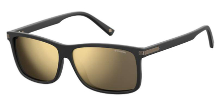 Polaroid Polarized PLD 2075/S/X 'Matte Black Grey Gold Mirror'