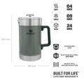 Stanley The Stay-Hot French Press (1,4L)