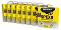 Spro Spex8 Bulk Braid Lime Green 1500m