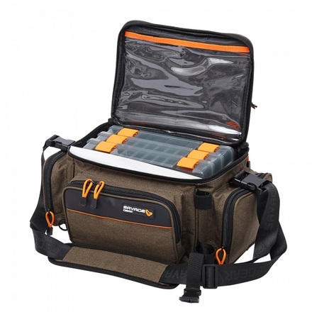 Savage Gear System Box Bag XL 3 Boxes (25x67x46cm)