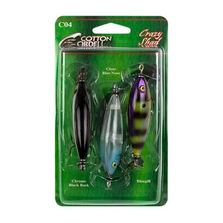 Cotton Cordell Crazy Shad 3 Pack 7,5cm (10,5g)