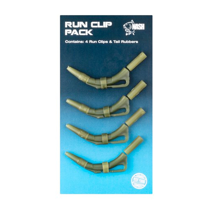 Nash Run Lead Clip Pack Camou Green