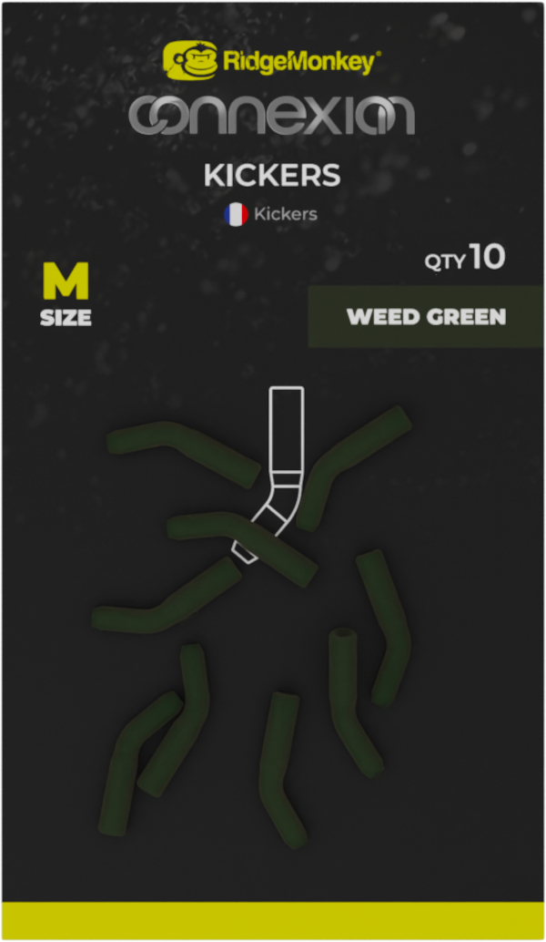 Ridgemonkey Connexion Kickers M Weed Green (10 stuks)