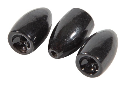 Ultimate Tungsten Bullet Weight Black (3pcs)
