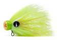 VMC Baby Mustache Shallow X1 Jighead Loodvrij 14g - UV Chartreuse