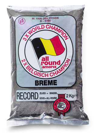 Marcel Van Den Eynde Record Zilver Breme Zwart Lokvoer (2kg)