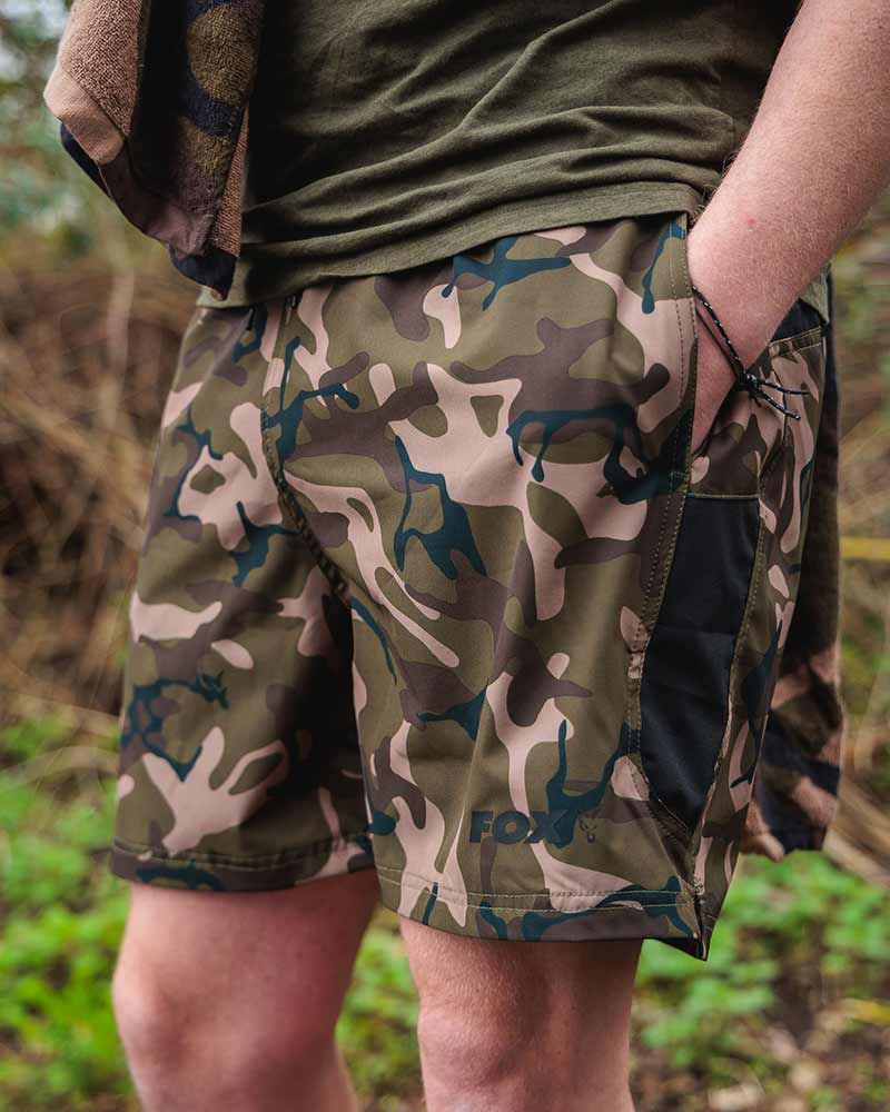 Fox Black/Camo LW Swim Shorts Zwembroek