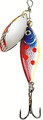 Fladen Loket spinner - Blue/Red/Dots/Glitter