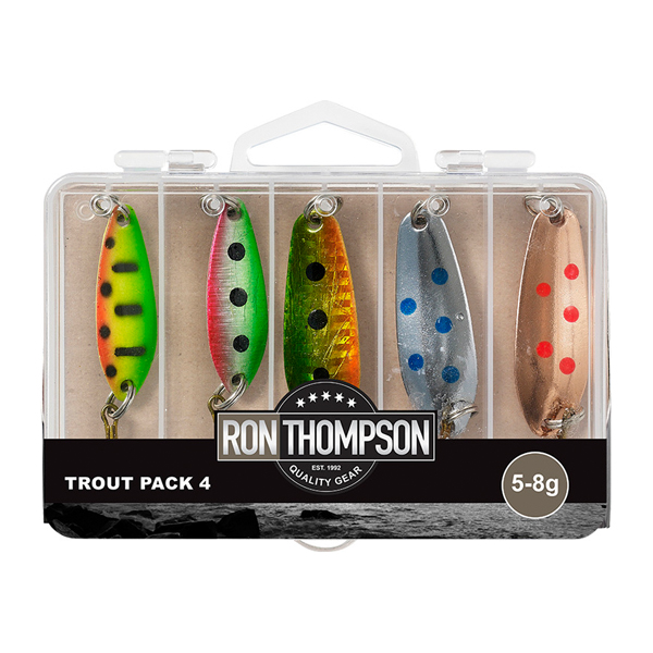 Ron Thompson Trout Pack 4 Inc. Box (5stuks) (5-8g)