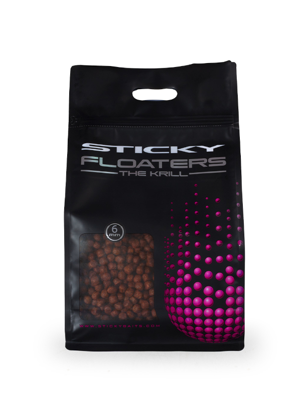 Sticky Baits The Krill Floaters 6mm (3kg)