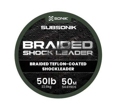 Sonik Braided Shock Leader 50lb (50m)