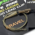 Korda Dark Matter Hybrid Lead Clip Leader - Gravel