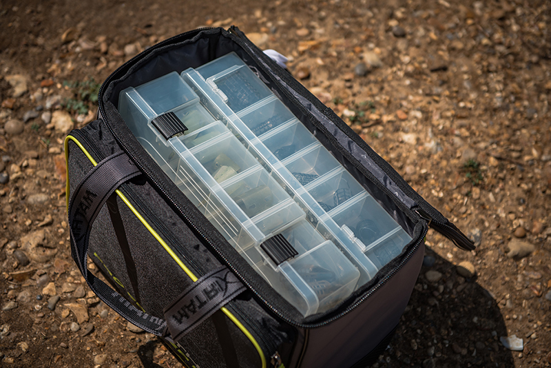 Matrix Ethos Feeder Case Witvistas (Incl. 3 tackleboxen)