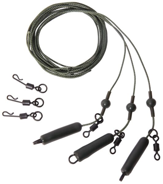 Ultimate Safety Leadcore Heli/Chod System (3 stuks)