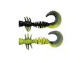 Berkley Powerbait Power Curly 55mm (10 Stuks) - Black/Sunshine Yellow