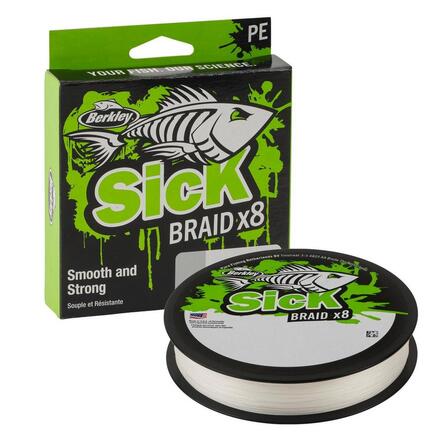 Berkley Sick Braid White Gevlochten Lijn (150m)