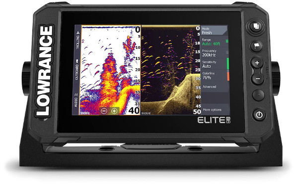 Lowrance Elite FS Fishfinder met Active Imaging 3-in-1 Transducer