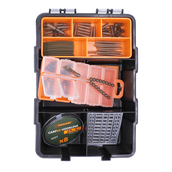 Life Orange Carp Fishing Set (90+ stuks)