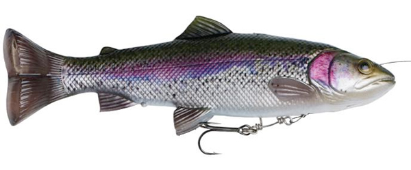 Savage Gear 4D Line Thru Pulsetail Trout SS 20cm Rainbow Trout (102g)