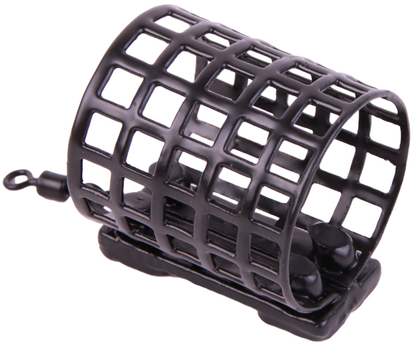 Ultimate Coarse Box, boordevol materiaal voor de witvisser! - Ultimate Closed Metal Round Cage voerkorf met swivel