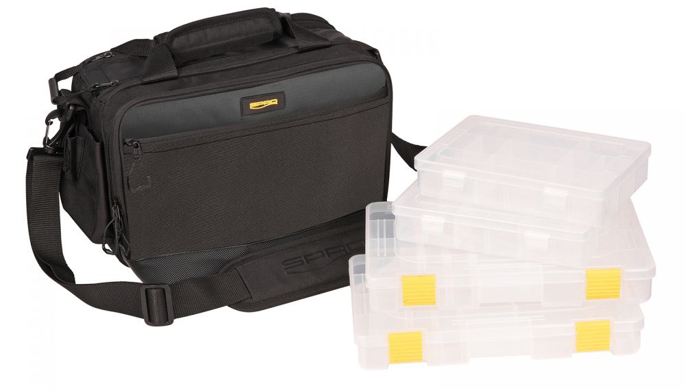 Spro Tackle Bag 30 x 23 x 17cm (incl. 4 boxen)