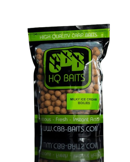 CBB Milky Ice Cream Boilies 14mm (1kg)