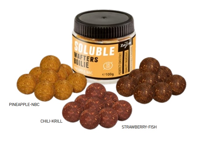 Carp Zoom Soluble Wafters Boilies 18mm (100g)