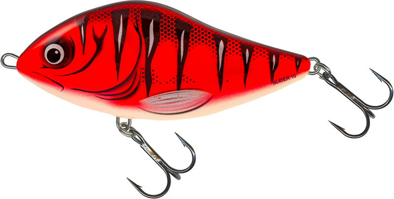 Salmo Slider Sinking Red Wake 10cm