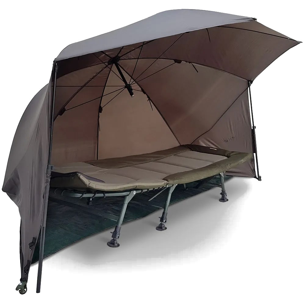 NGT Shelter 60" Brolly with Storm Poles and Groundsheet