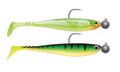 Jackson Zanderbait Rigged 12cm 14gr 2 stuks - Mixpack Coloured Water