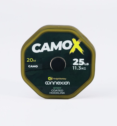 RidgeMonkey Connexion Camo X Stiff Coated Hooklink